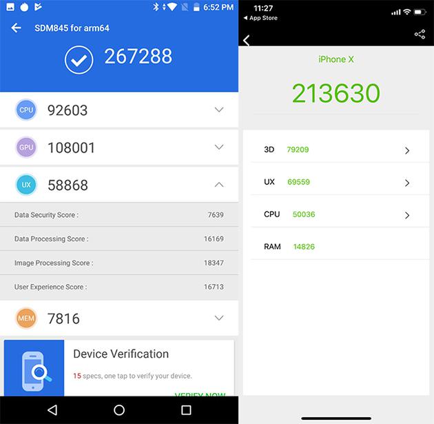 Snapdragon 845 VS Apple A11 Bionic Chip With iPhone X Scores 2