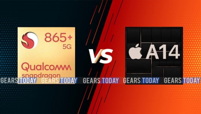 Apple A14 Bionic VS Snapdragon 865 Plus Comparision