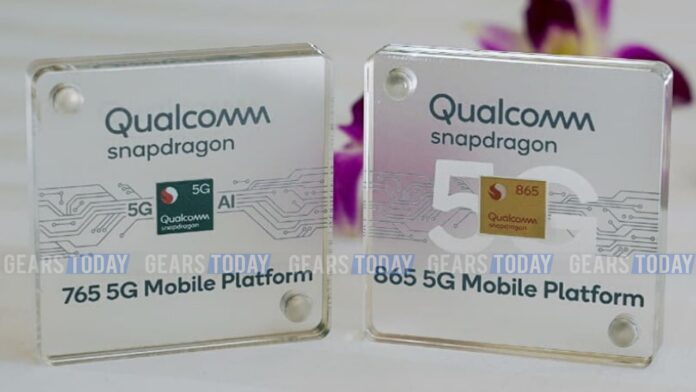 Snapdragon 765G vs Snapdragon 865 comparison