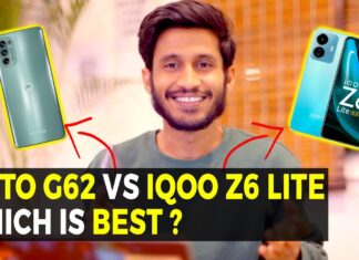 Moto g62 vs Iqoo z6 lite 5g
