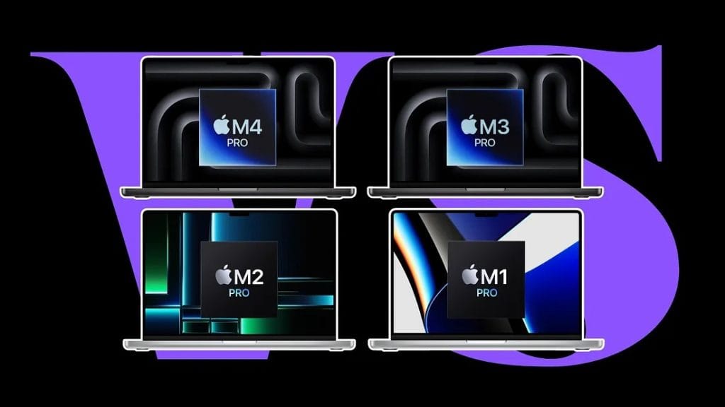 MacBook Pro Comparison: M4 Pro vs. M3 Pro vs. M2 Pro vs. M1 Pro—Which One Wins?