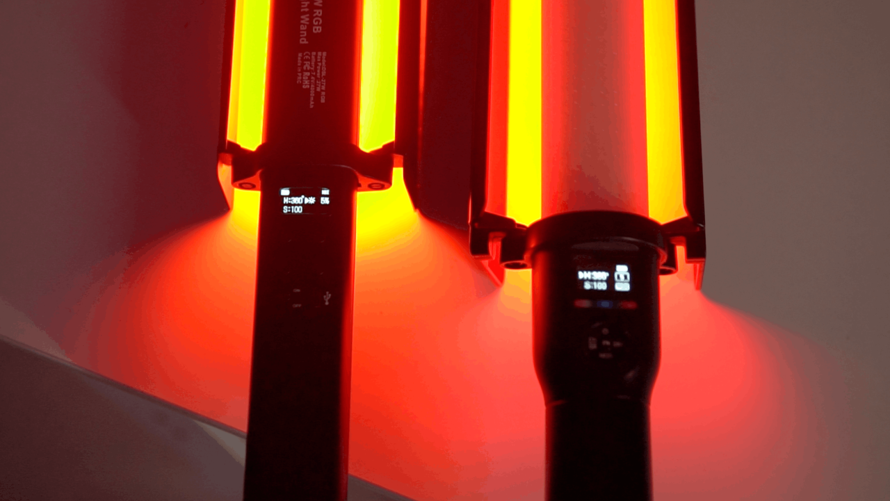 Digitek 27W RGB Vs Godox LC500R 3